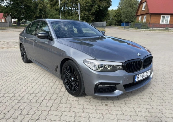 BMW Seria 5 cena 128500 przebieg: 107000, rok produkcji 2018 z Białystok małe 254